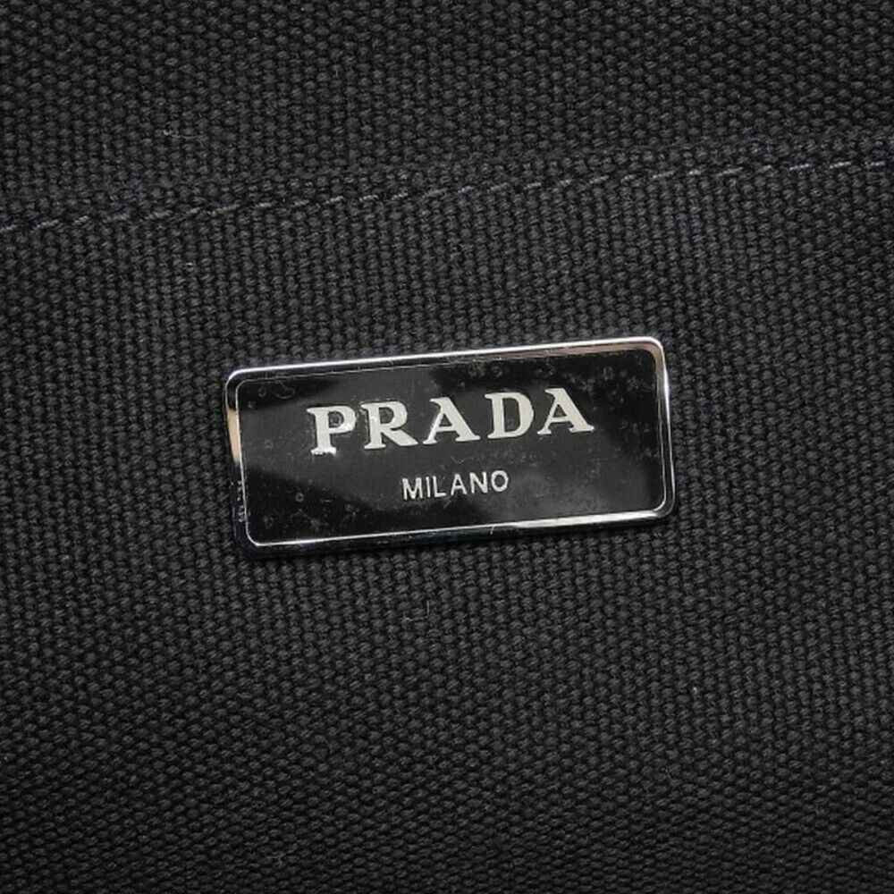 Prada Canvas Canapa Tote Bag - Picture 6 of 6